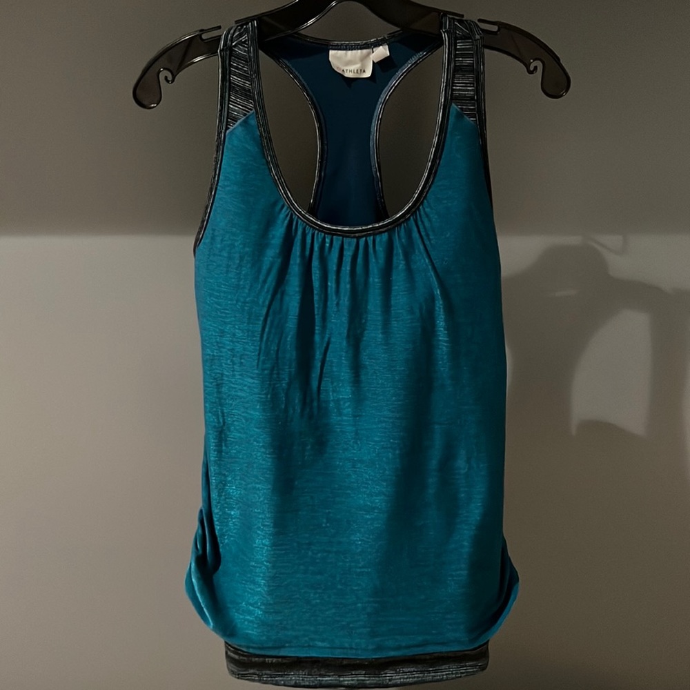 NWOT Athleta blue tank